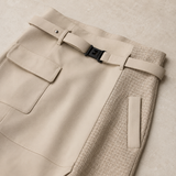 Amelie Belted Utility Midi Skirt