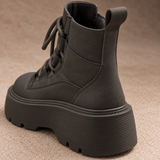 Ilaria Chunky Lace Ankle Boots
