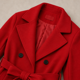 Valentina Double-Breasted Wrap Coat