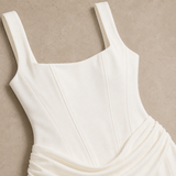 Livia Ruched Column Dress