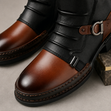 Matteo Dual-Tone Ankle Boots
