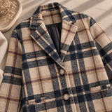 Eleonora Wool Check Coat