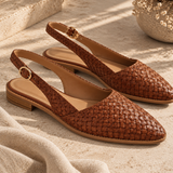 Como Braided Slingback Flats