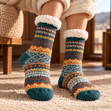 Fiorella Plush Mid-Calf Winter Socks