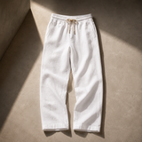 Como Linen Blend Trousers