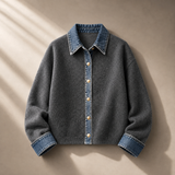 Modena Denim Trim Cardigan