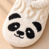 Odette Cable-Knit Critter Slipper Socks