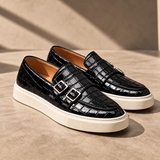 Rovello Double-Buckle Sneakers