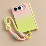Marlowe Matte Gradient iPhone Duo Case With Rope Strap