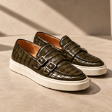 Rovello Double-Buckle Sneakers