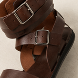 Rovigo Double-Buckle Sandals