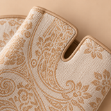 Verena Jacquard Paisley-Pattern Wrist Gloves
