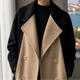 Claudia Contrast Panel Coat