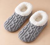Rosalind Plush Knit Slipper Socks