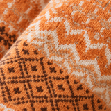 Nadia Fleece-Lined Fair Isle Slipper Socks