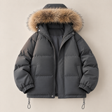 Serena Fur-Trimmed Puffer Jacket