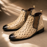 Santino Ostrich Boots