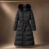 Cortina Fur Hood Puffer Coat