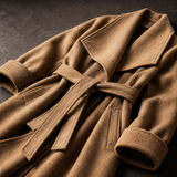 Elena Wrap Wool-Blend Coat