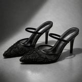 Bellavita Mesh Slingback Heels