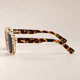 Fenwick Acetate-Look Aviator-Style Sunglasses