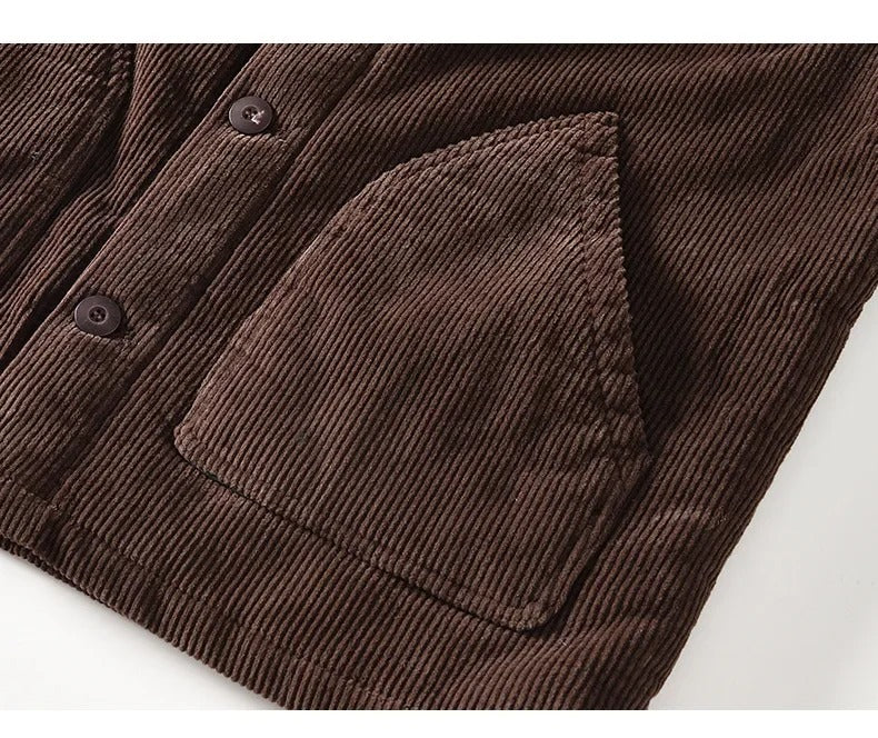 Lorenzo Corduroy Shacket