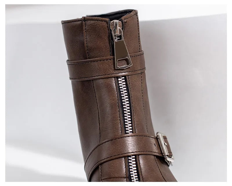 Serena Kitten Boots