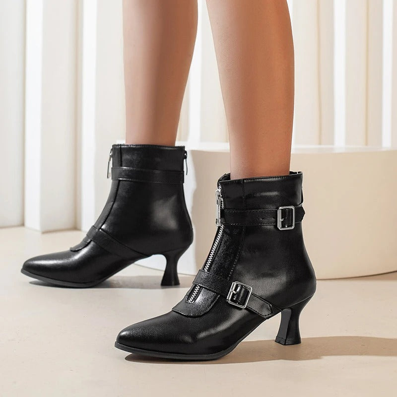 Serena Kitten Boots