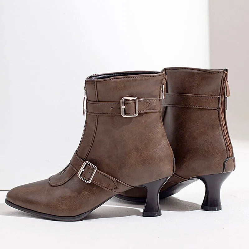 Serena Kitten Boots