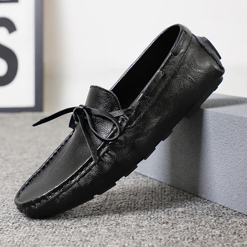 Valente Leather Moccasins