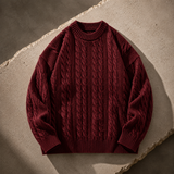 Leone Braided Cable Sweater