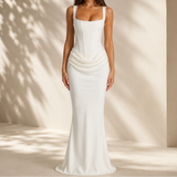 Livia Ruched Column Dress