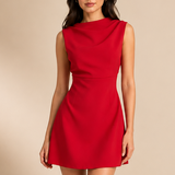 Geneva Draped Mini Dress