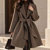 Ginevra Wrap Wool Coat