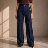 Eliana High-Waist Wide-Leg Trousers