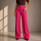 Eliana High-Waist Wide-Leg Trousers