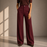 Eliana High-Waist Wide-Leg Trousers