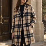 Eleonora Wool Check Coat
