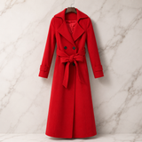 Valentina Double-Breasted Wrap Coat