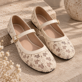 Firenze Floral Lace Mary Janes