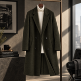 Enrico Longline Wool Coat