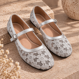 Firenze Floral Lace Mary Janes
