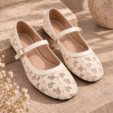 Firenze Floral Lace Mary Janes