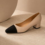 Camilla Two-Tone Court Shoes