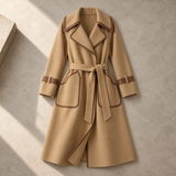 Luciana Belted Tailored Coat