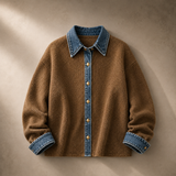 Modena Denim Trim Cardigan