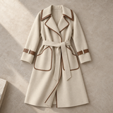 Luciana Belted Tailored Coat